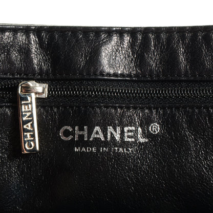 Chanel Caviar Half Moon Large Flap Black 5 of 6