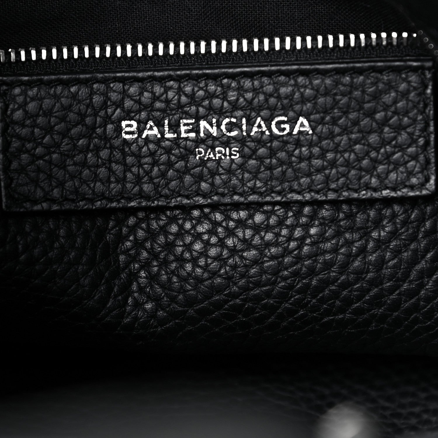 Balenciaga Veau Grana Perforated Blackout Hardware S City Black 6 of 9