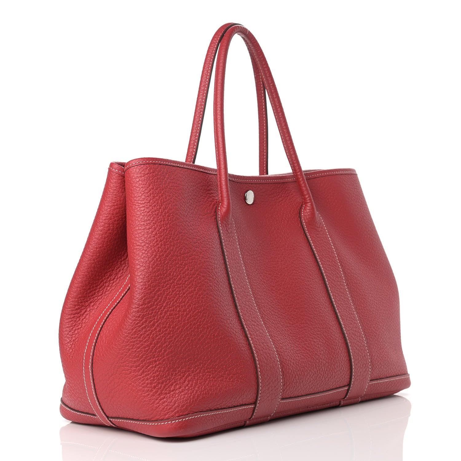 Hermes Vache Country Garden Party 36 MM Rouge Casaque 2 of 10