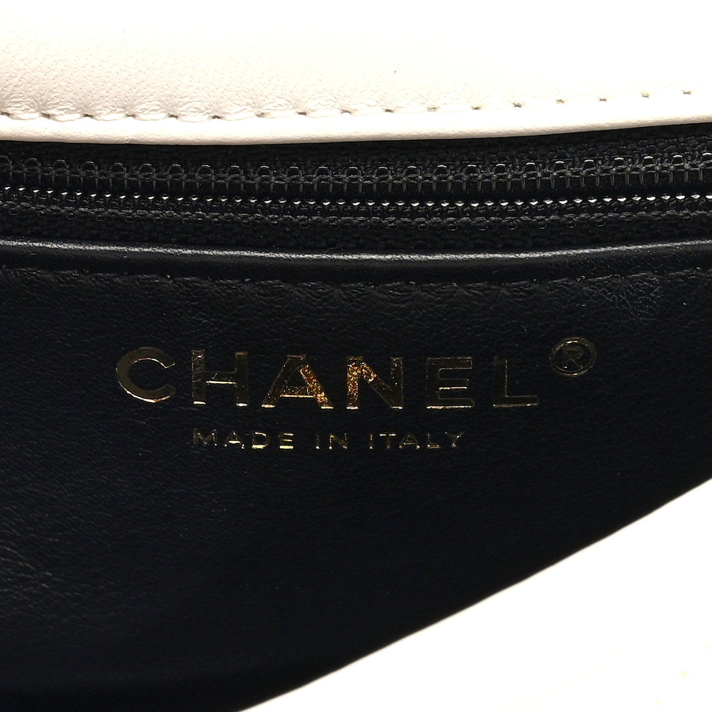 Lambskin Quilted Small Color Match Flap White Multicolor