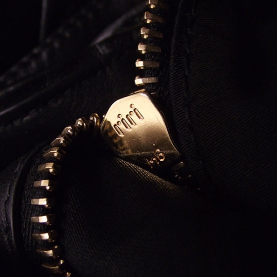 Nappa Studded Sacca Black