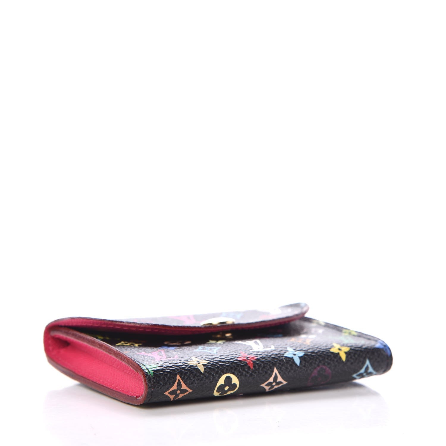 Louis Vuitton Monogram Multicolor Business Card Holder Black Grenade 4 of 6