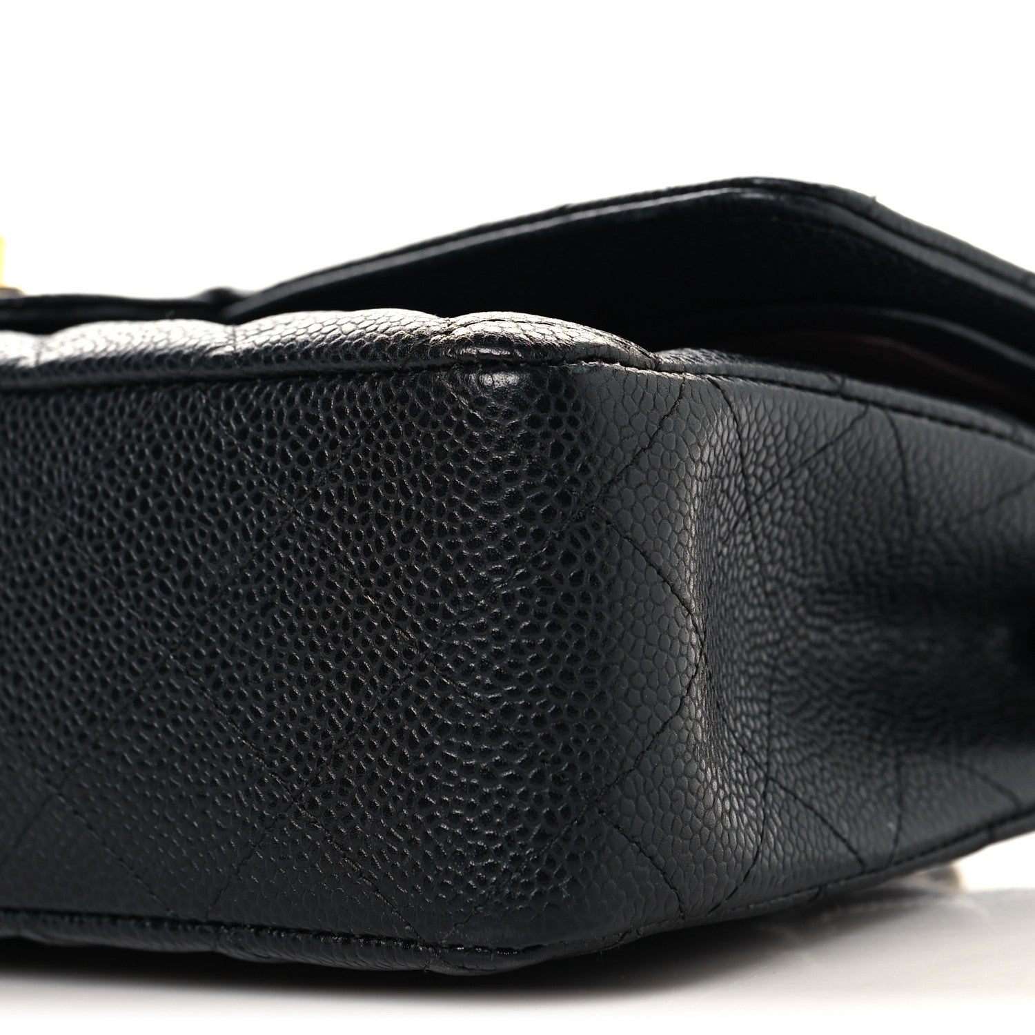 Chanel Caviar Quilted Medium Double Flap Black 10 of 10