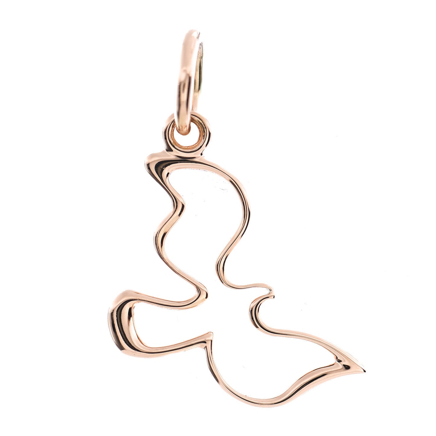 18K Rose Gold Paloma Picasso Dove Charm