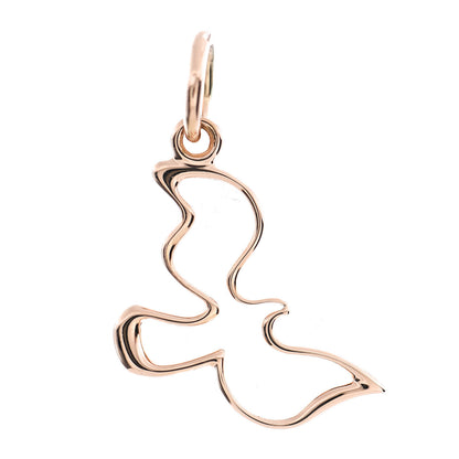 Tiffany 18K Rose Gold Paloma Picasso Dove Charm 1 of 3