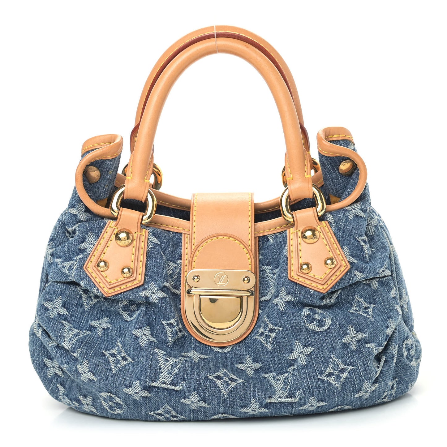 Monogram Denim Pleaty Blue