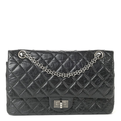 Chanel Aged Calfskin Quilted 2.55 Reissue 225 Flap Black 1 of 10