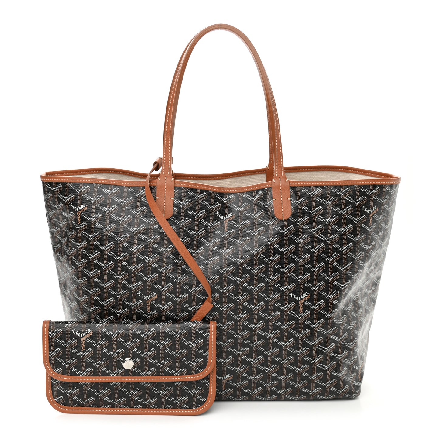 Goyardine Saint Louis PM Black Gold