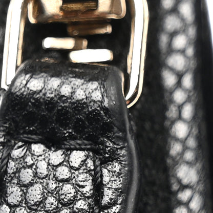 Chanel Caviar Quilted CC Zip Compact Trifold Wallet Black 10 of 12