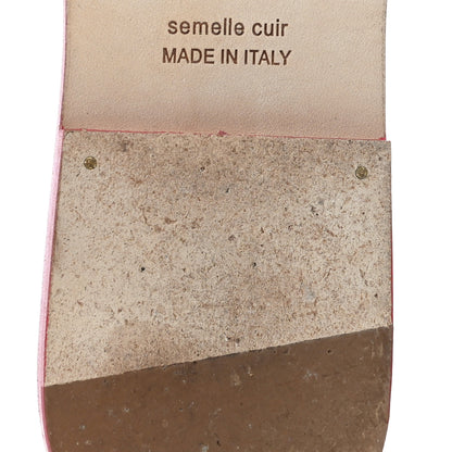 Hermes Calfskin Oran Sandals 37 Rouge Bali 13 of 19