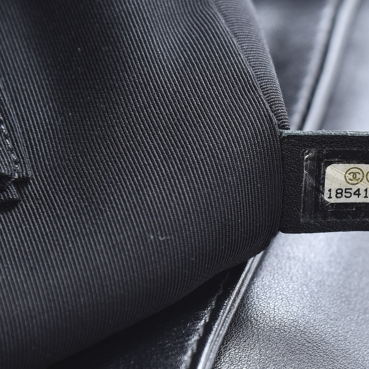 Chanel Calfskin Enchained XL Boy Flap Black 7 of 12