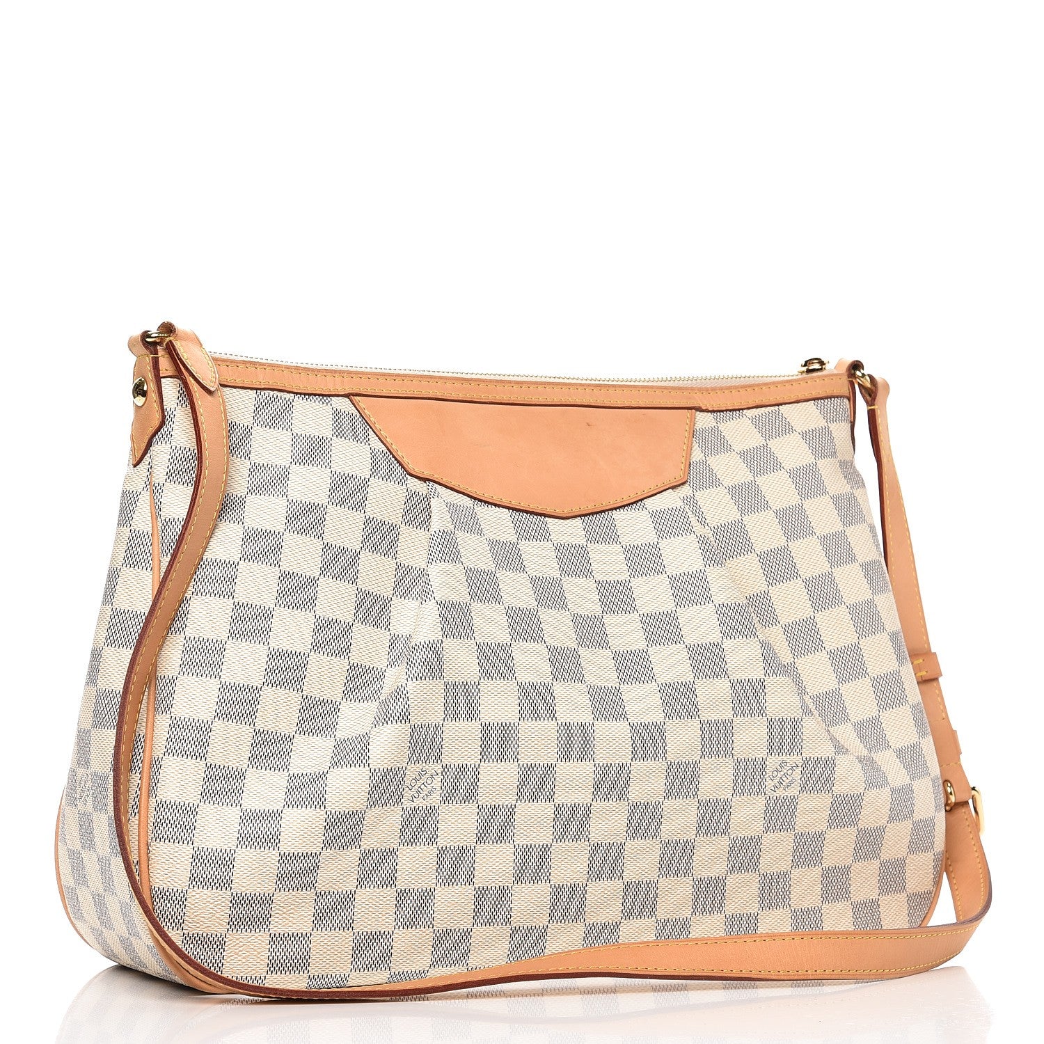 Louis Vuitton Damier Azur Siracusa MM 3 of 11