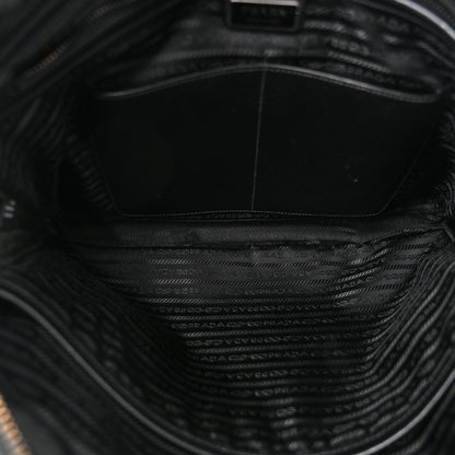 Prada Tessuto Nylon Saffiano Briefcase Black 5 of 11