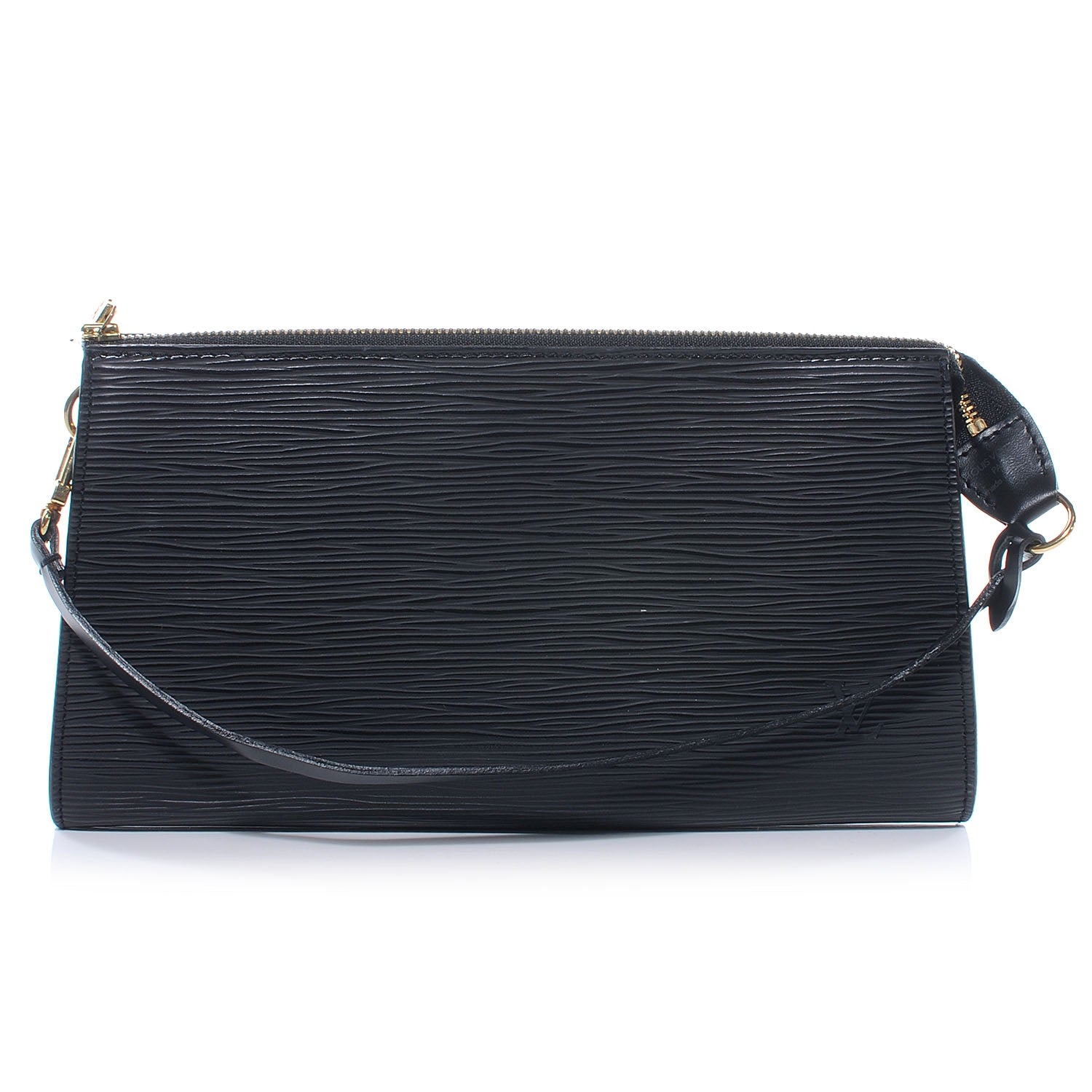 Louis Vuitton Epi Pochette Accessories 24 Black 1 of 7