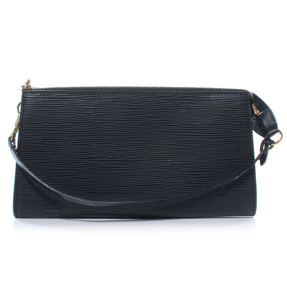 Louis Vuitton Epi Pochette Accessories 24 Black 1 of 7