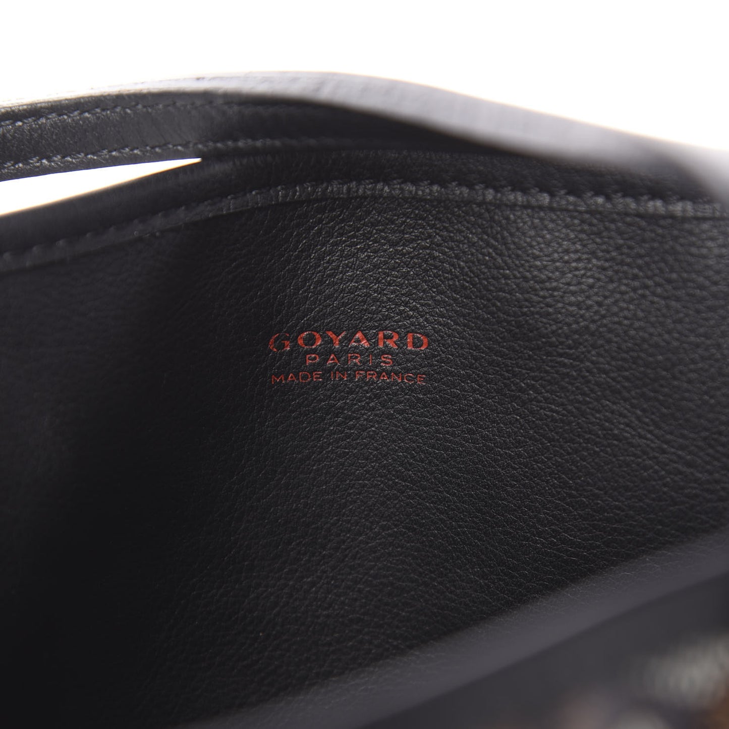Goyardine Reversible Mini Anjou Black