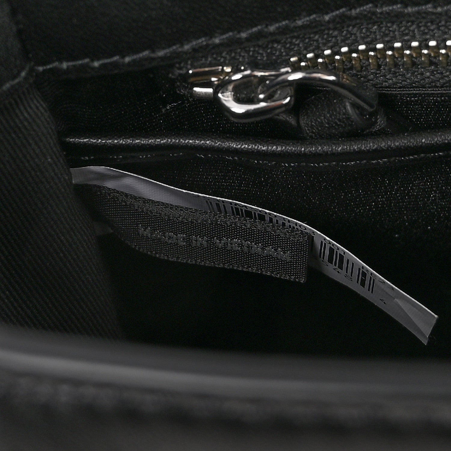 Marc Jacobs Calfskin Small The Covered J Marc Saddle Bag Black 7 of 10