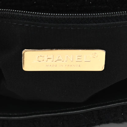 Chanel Tweed Quilted Medium Chanel 19 Flap Black 6 of 12