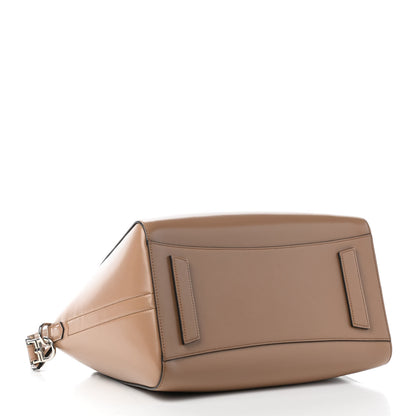 Givenchy Shiny Lord Calfskin Medium Antigona Dark Beige 3 of 4