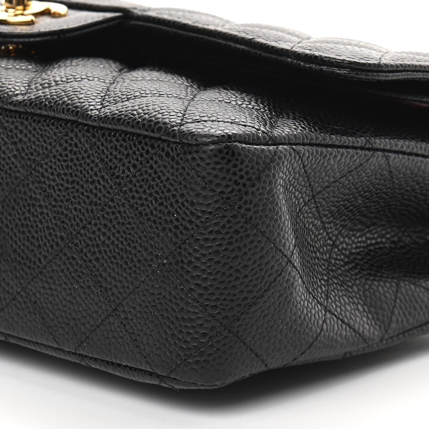 Chanel Caviar Quilted Medium Double Flap Black 9 of 9