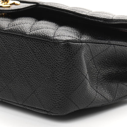 Chanel Caviar Quilted Medium Double Flap Black 9 of 9