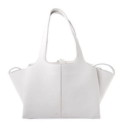 Celine Baby Grained Calfskin Small Tri-Fold Bag White 1 of 16