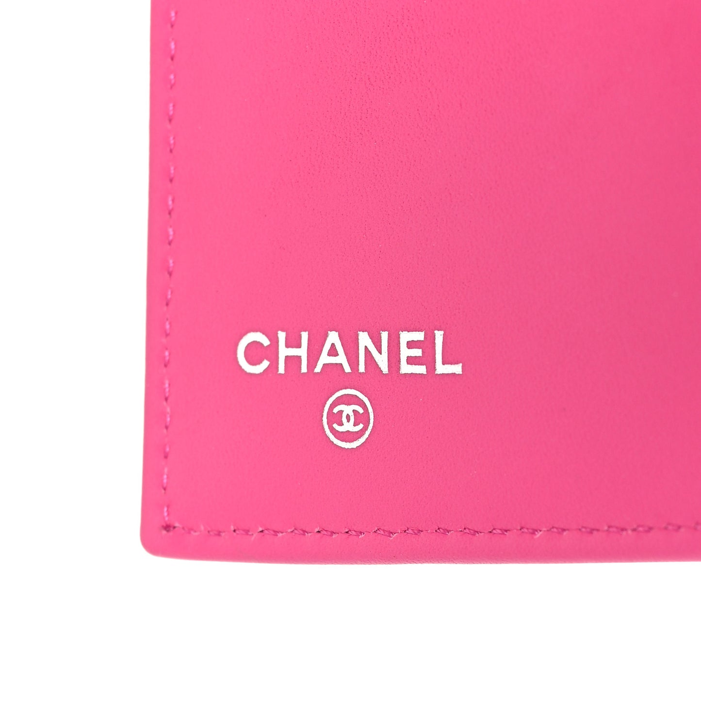 Caviar Quilted Large Flap Wallet Pink
