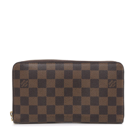 Louis Vuitton Damier Ebene Zippy Organizer Wallet 1 of 10