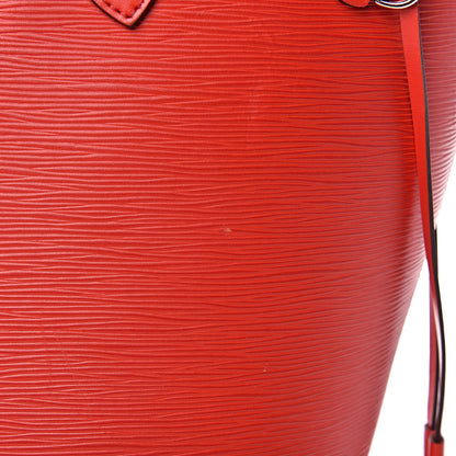 Louis Vuitton Epi Neverfull MM Coquelicot 11 of 11