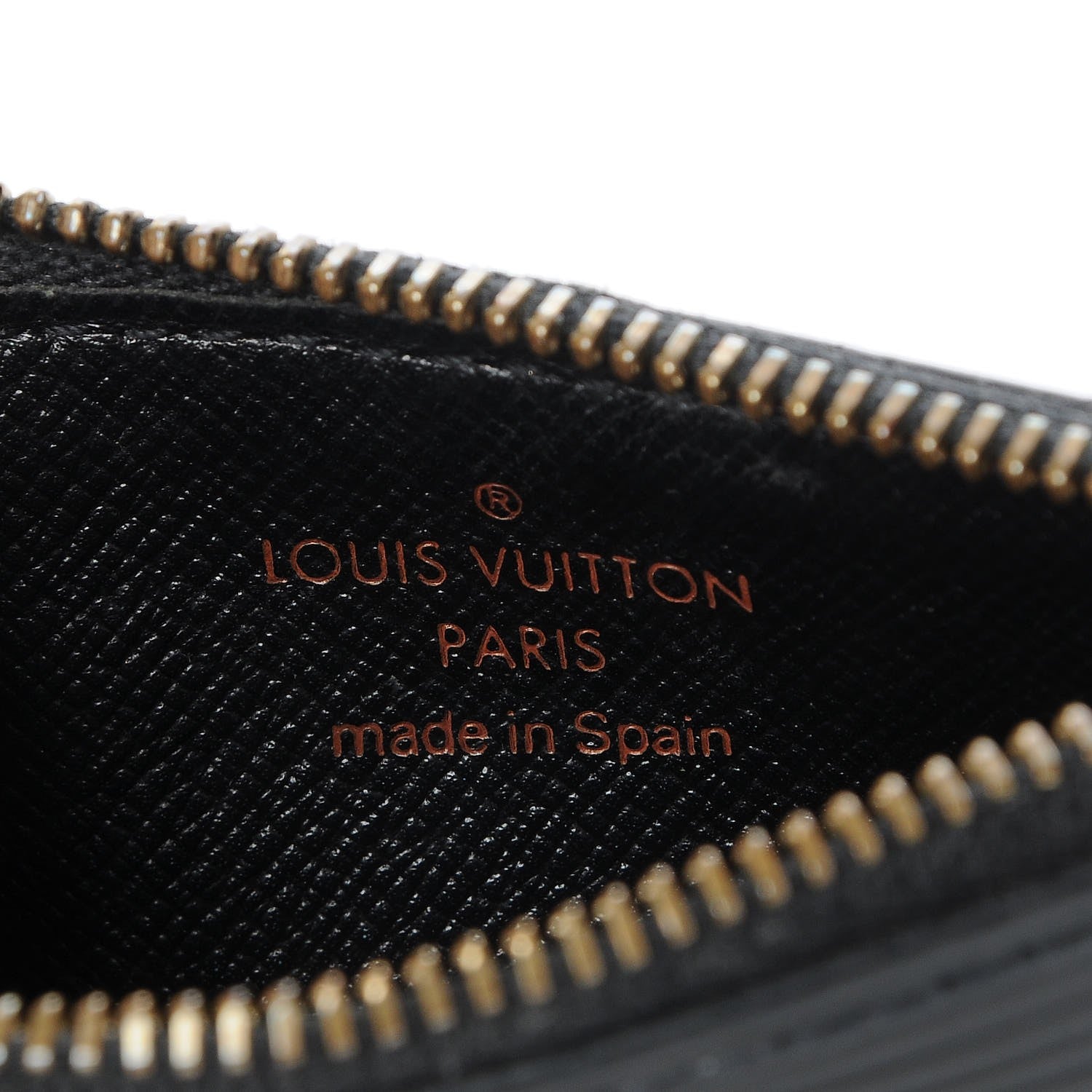 Louis Vuitton Epi Key Pouch Black 6 of 7