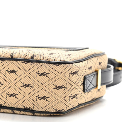 Saint Laurent Canvas Monogram All Over Camera Bag Beige 10 of 10