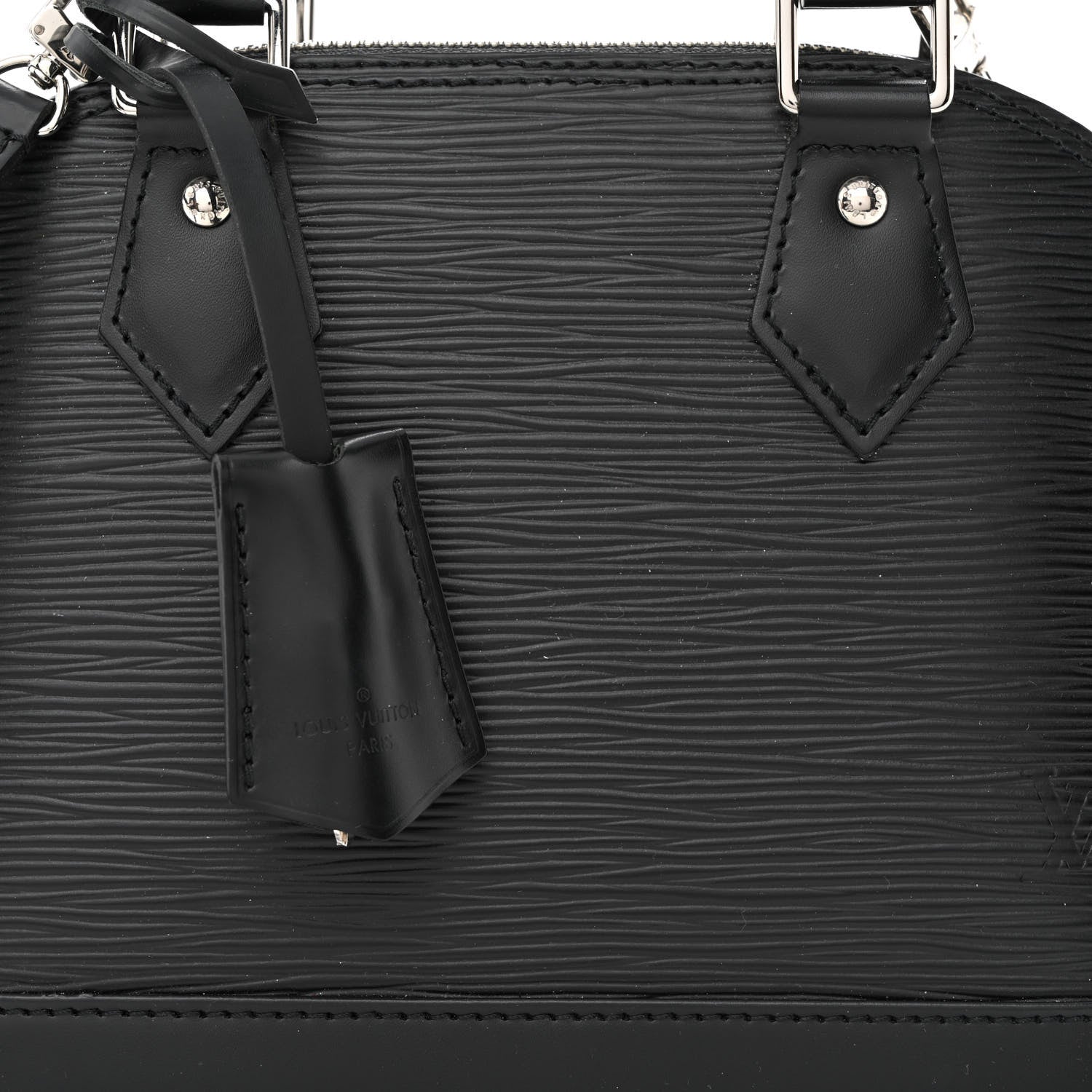 Louis Vuitton Epi Alma BB Black 8 of 11