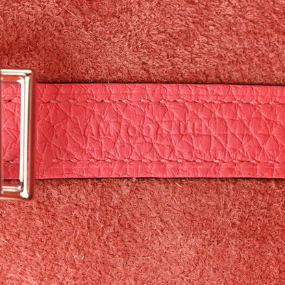 Hermes Taurillon Clemence Picotin Lock 18 PM Rose Azalee 7 of 11