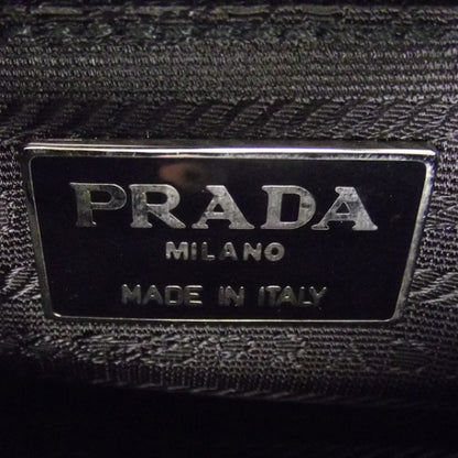 Prada Suede Scamosciato Tassel Bag Nero 7 of 11