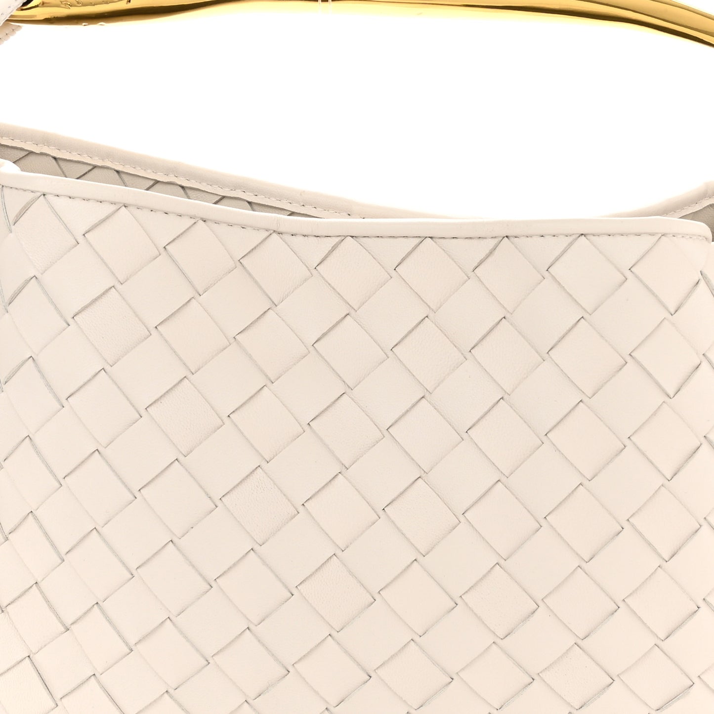 Nappa Intrecciato Sardine Bag Chalk