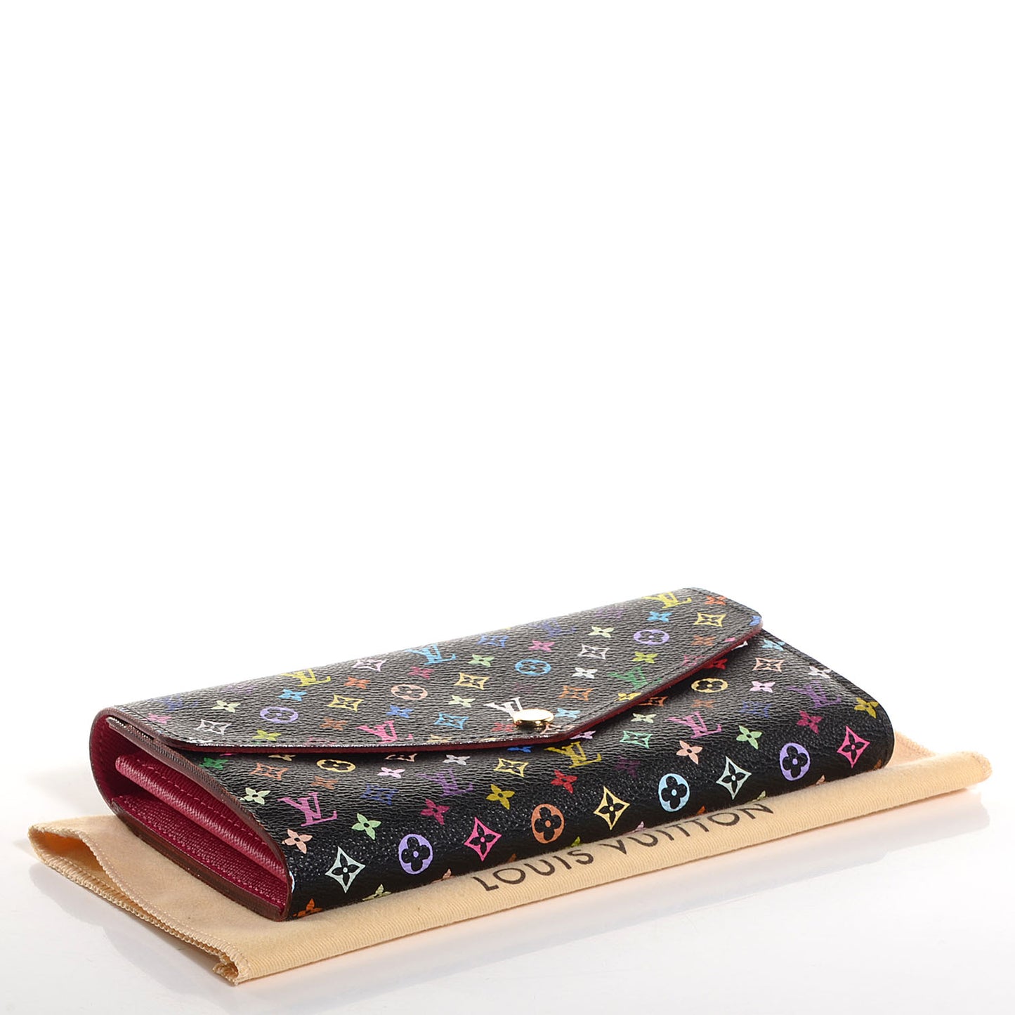 Monogram Multicolor Sarah Wallet NM Black Grenade