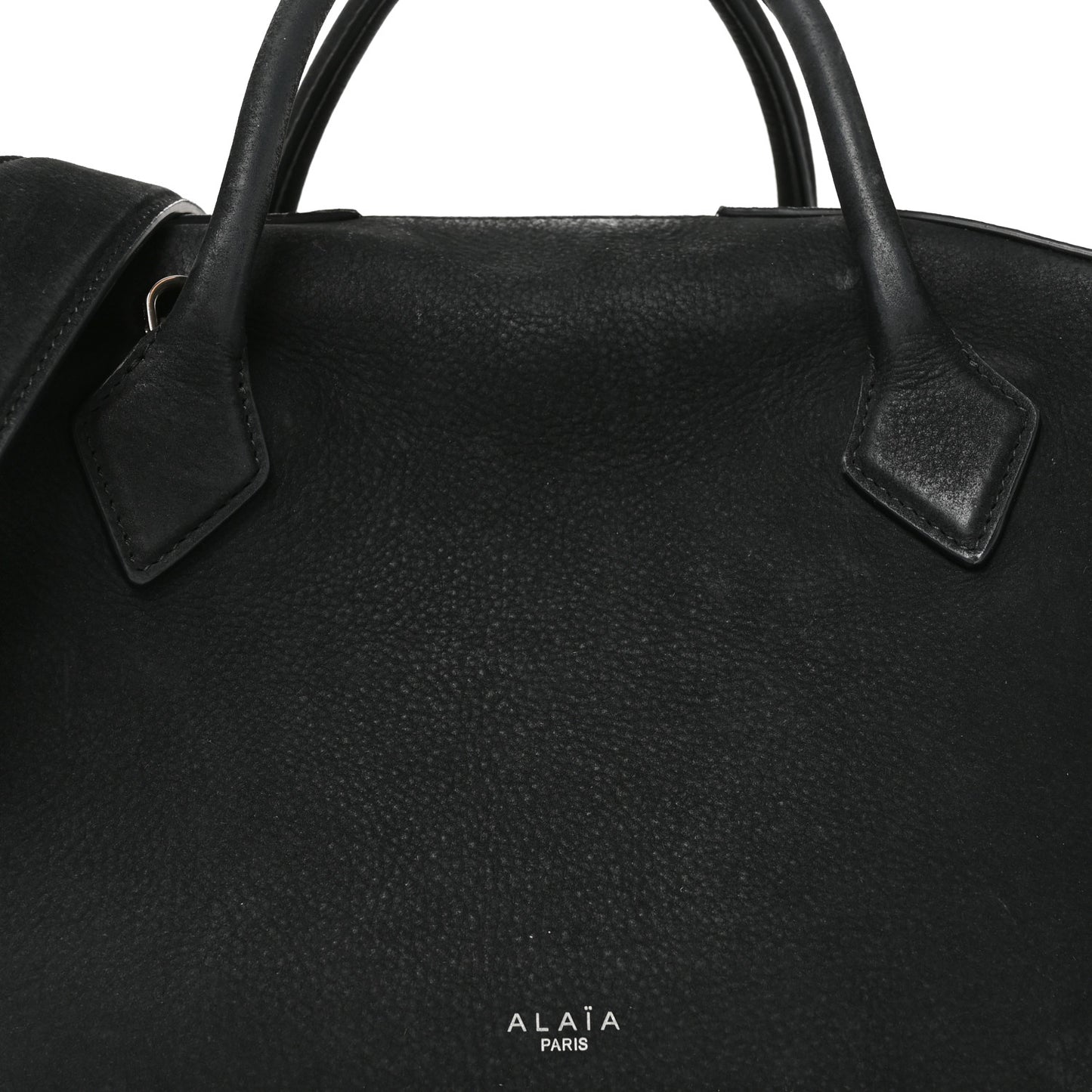 Nubuck Bowler Bag Anthracite