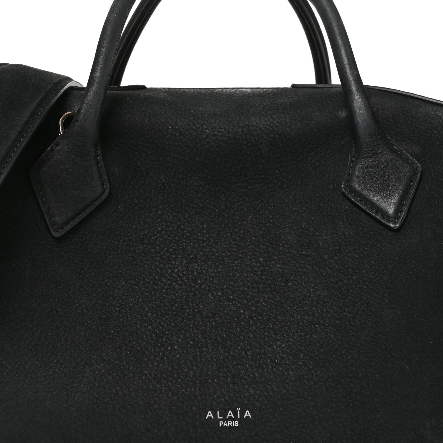 Alaia Nubuck Bowler Bag Anthracite 7 of 9