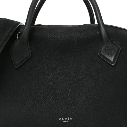 Alaia Nubuck Bowler Bag Anthracite 7 of 9