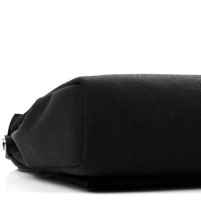 Hermes Military Toile Vache Hunter Herbag Messenger 39 Black 10 of 11