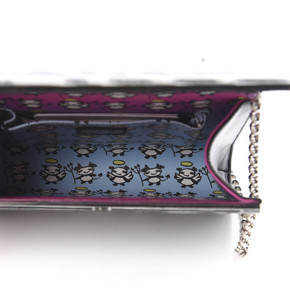 Jimmy Choo Acrylic Zebra Candy Clutch 5 of 10