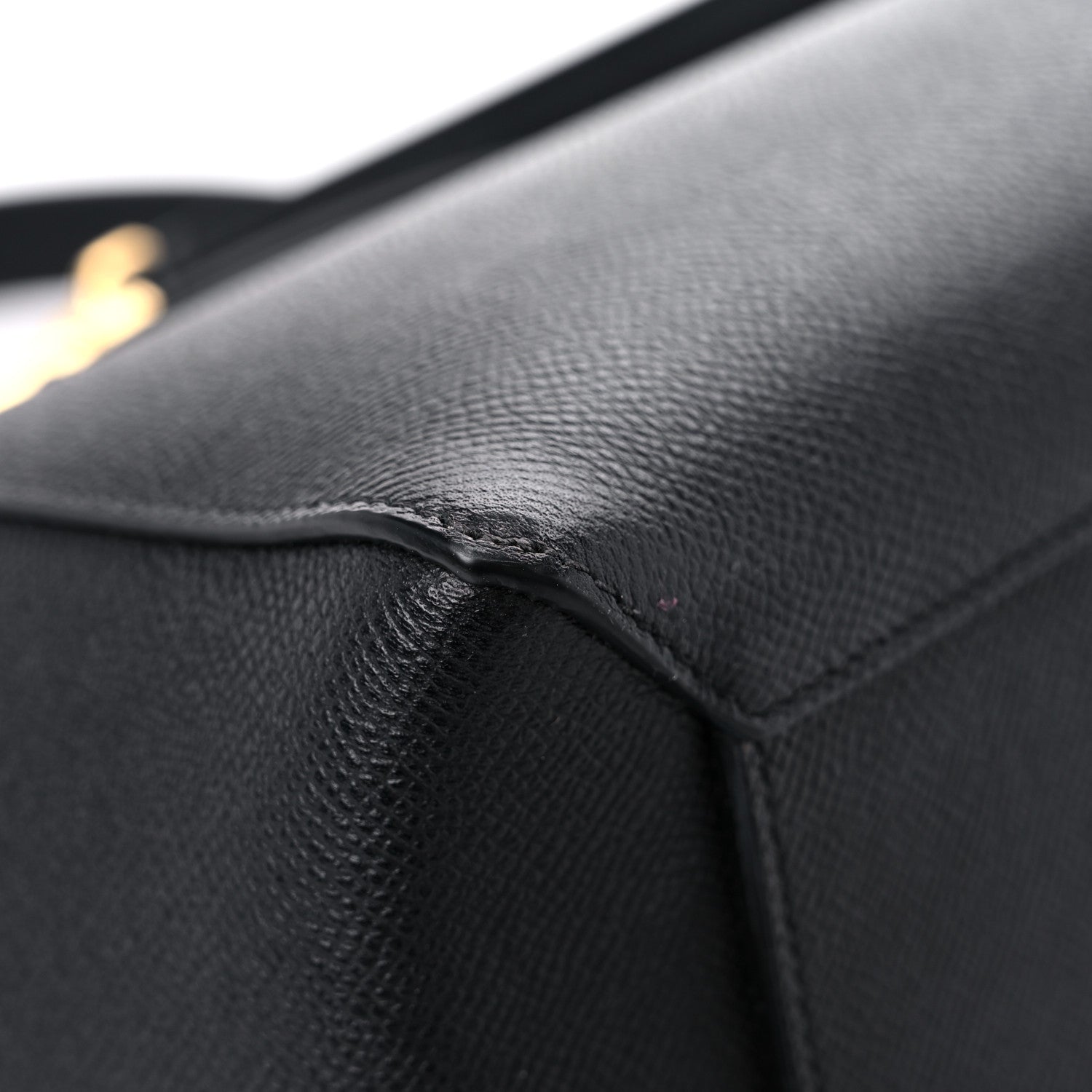 Celine Baby Grained Calfskin Micro Belt Bag Black 10 of 11