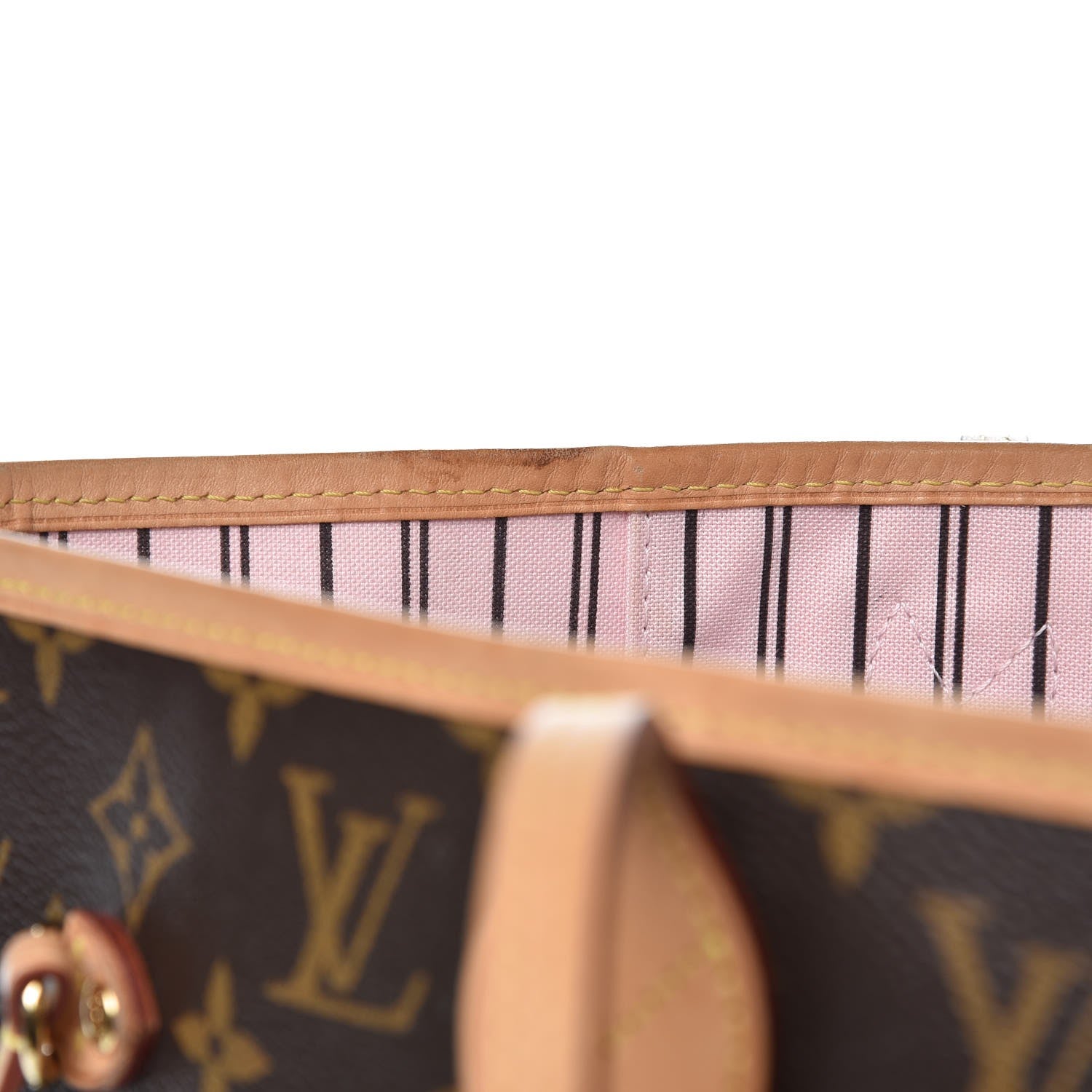 Louis Vuitton Monogram Neo Neverfull MM Rose Ballerine 17 of 21