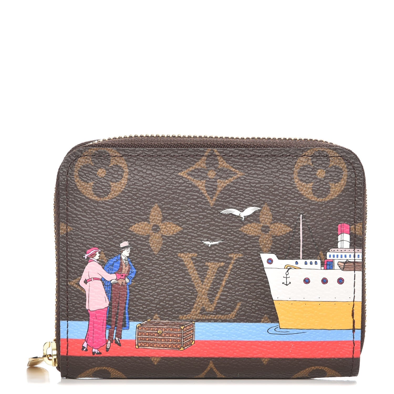 Louis Vuitton Monogram 2016 Christmas Animation Zippy Coin Purse 1 of 7