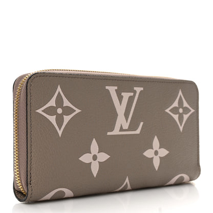 Louis Vuitton Empreinte Monogram Giant Zippy Wallet Tourterelle Creme 3 of 7