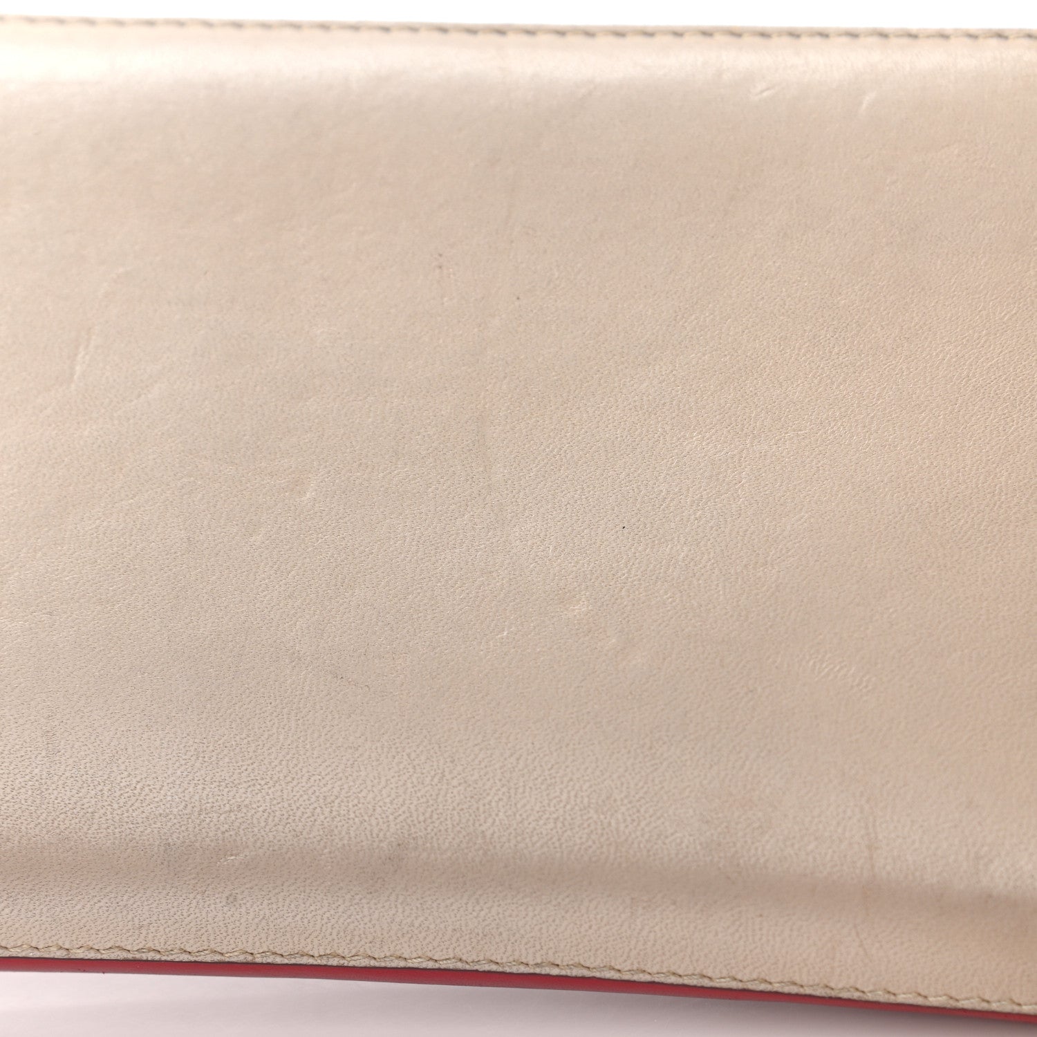 Chloe Smooth Calfskin Baylee Long Zip Around Wallet Red Beige 21 of 23