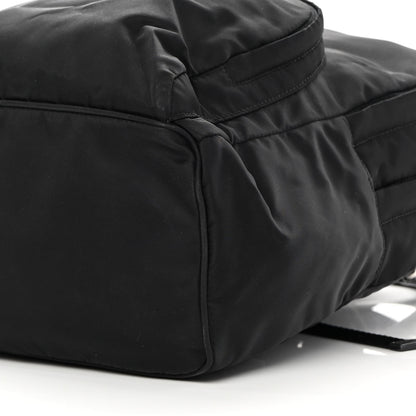 Prada Tessuto Nylon Medium Dome Backpack Black 12 of 15