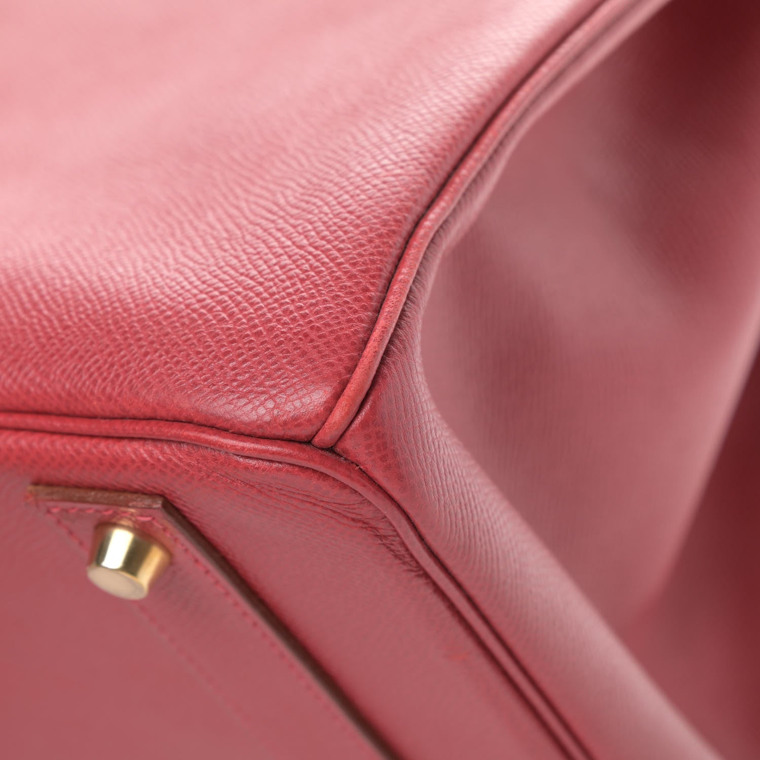 Hermes Courchevel Birkin 40 Rouge Vif 12 of 14
