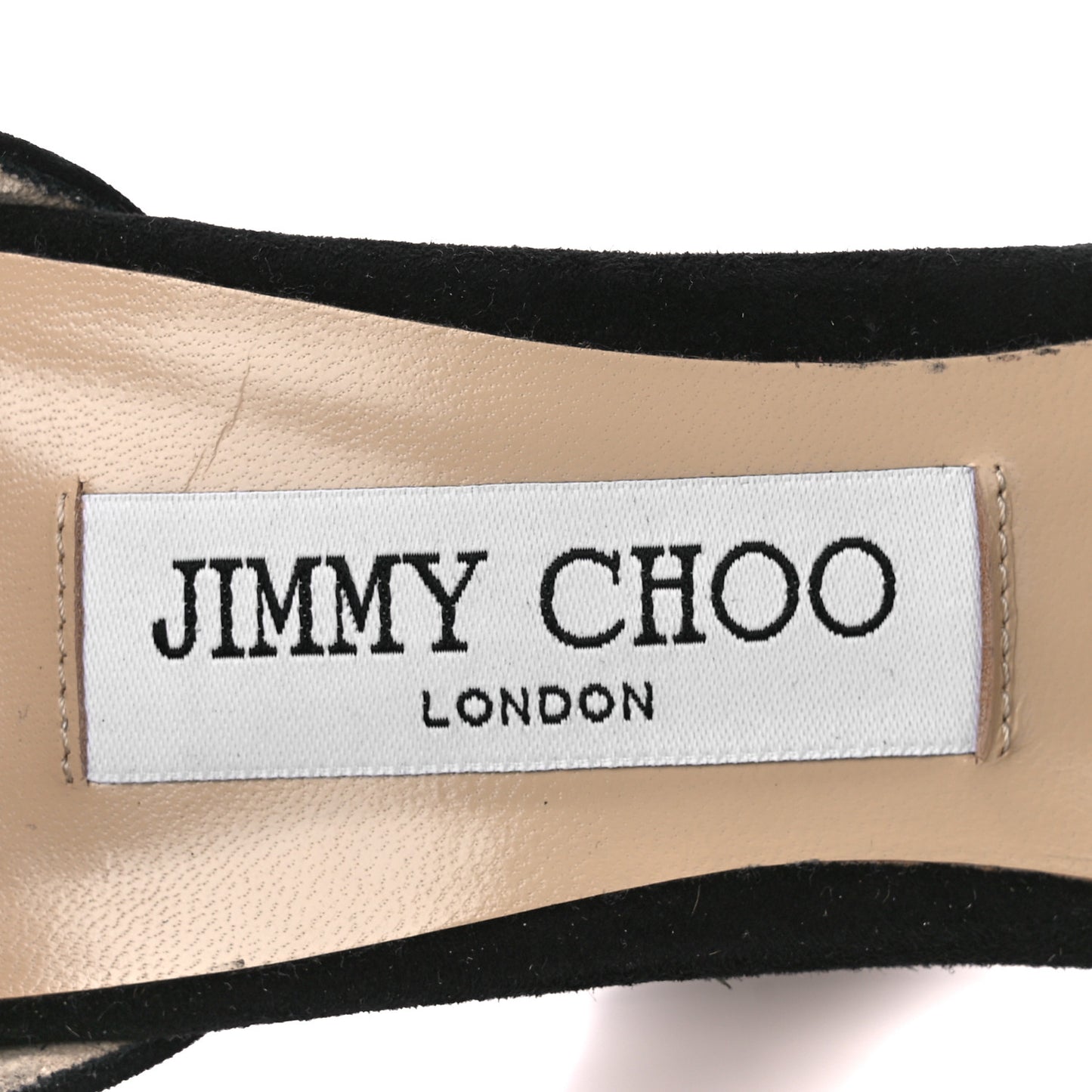 Suede Pearl Socorie 120 Sandals 40 Black