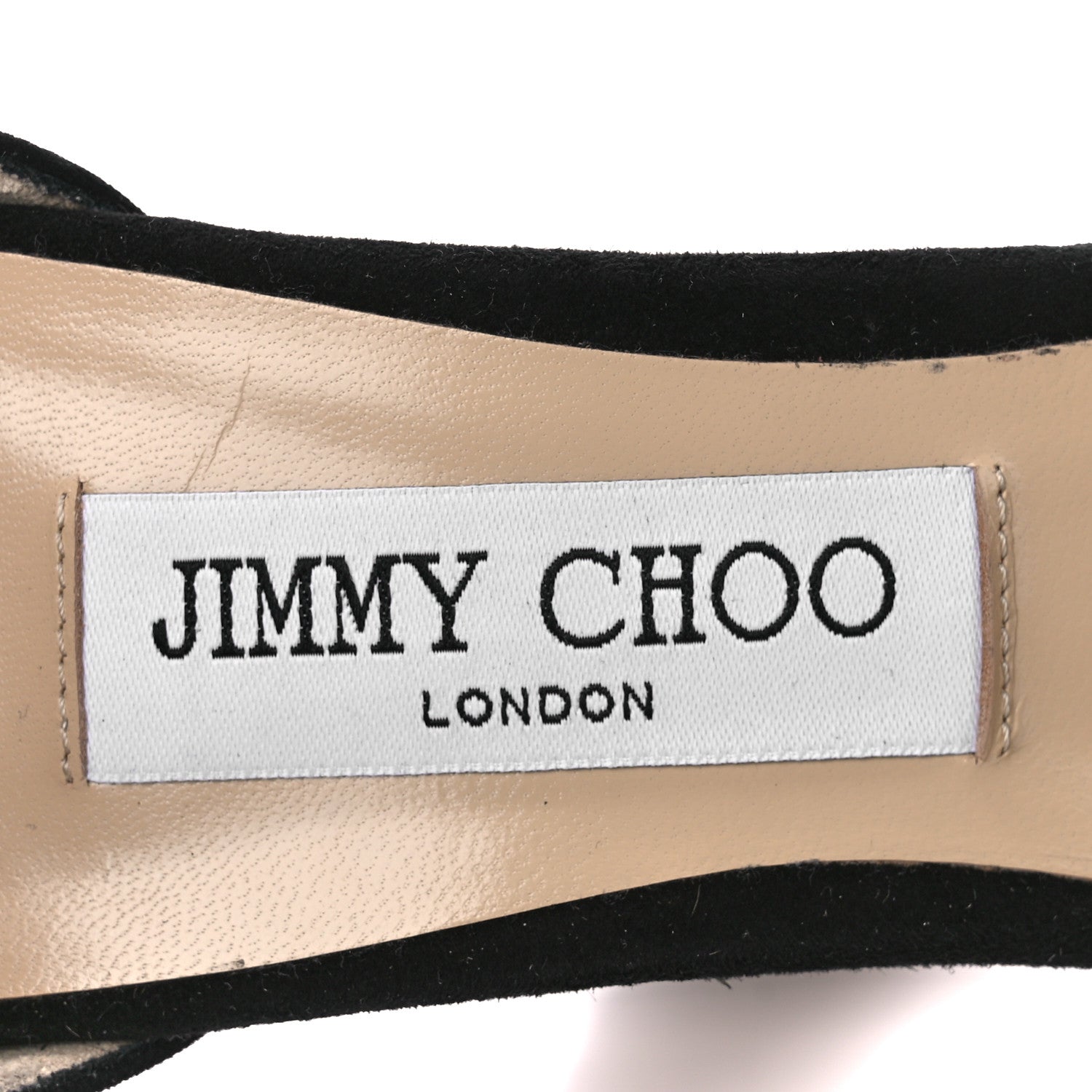 Jimmy Choo Suede Pearl Socorie 120 Sandals 40 Black 7 of 7